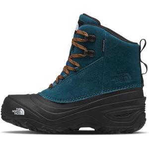 THE NORTH FACE unisex-child Chilkat V Lace Waterproof (Youth)(Midnight Petrol/Timber Tan)