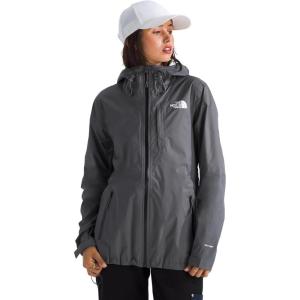 THE NORTH FACE womens Alta Vista Rain Jacket | 3 Piece Hood With Adjustable Cinch-cord, Waterproof, Breathable(Smoked Pearl)