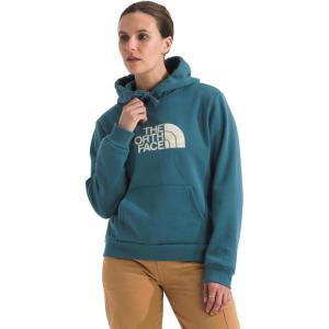 THE NORTH FACE womens Evolution Edge of Light Half Dome Hoodie | Hood With Adjustable Drawcord, Kangaroo Hand Pocket(Space)