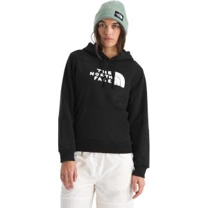 THE NORTH FACE womens Evolution Sketch Logo Half Dome Hoodie | Hood With Adjustable Drawcord, Kangaroo Hand Pocket(Tnf Black)