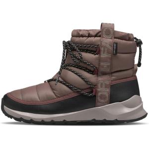 THE NORTH FACE womens Thermoball Traction Bootie(Deep Taupe/Tnf Black)