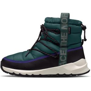 THE NORTH FACE womens Thermoball Traction Bootie(Tnf Black/Ponderosa Green)