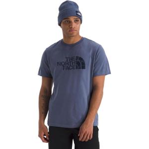 The North FACE Mens Evolution Sun Halos Half Dome Short-Sleeve Tee(Twilight Galaxy)