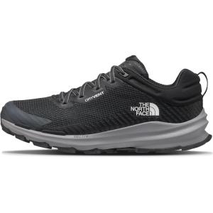 The North FACE Mens Vectiv Fastpack Waterproof Hiking Shoe | Rubber Outsole, High Traction 4mm Lug(Tnf Black/Vanadis Grey)