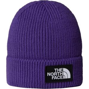 The North FACE Unisex-Adult TNF Logo Box Cuffed Beanie(Peak Purple)