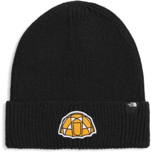 The North FACE Unisex-Adult TNF Logo Box Cuffed Beanie(Tnf Black/Icon Patch)