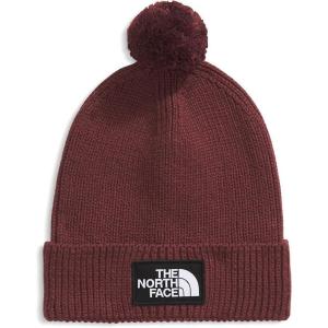The North FACE Unisex-Adult TNF Logo Box Pom Beanie(Tnf Medium Grey Heather)