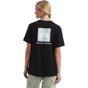 The North FACE Womens Evolution Box NSE Fill Short-Sleeve Tee(Tnf Black)