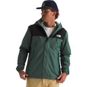 The North Face Men’s Antora Waterproof Jacket (Standard and Big Size)(Duck Green/Tnf Black)