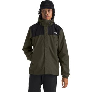 The North Face Men’s Antora Waterproof Jacket (Standard and Big Size)(New Taupe Green/Tnf Black)