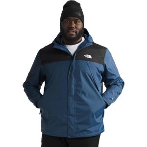 The North Face Men’s Antora Waterproof Jacket (Standard and Big Size)(Shady Blue/Tnf Black-npf)