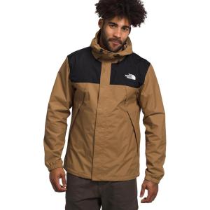 The North Face Men’s Antora Waterproof Jacket (Standard and Big Size)(Utility Brown/Tnf Black-npf)