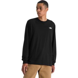 The North Face Mens Evolution Simple Dome Long-Sleeve Tee(Tnf Black)