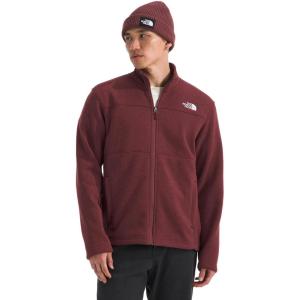 The North Face Men’s Gordon Lyons Full Zip Jacket | Cold Weather Top With Zippered Hand Pockets(Sumac Heather)