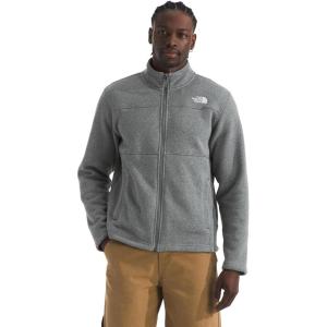 The North Face Men’s Gordon Lyons Full Zip Jacket | Cold Weather Top With Zippered Hand Pockets(Tnf Medium Grey Heather)