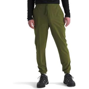 The North Face Mens Paramount Jogger | Moisture Wicking Pants, Elastic Waistband with Adjustable Drawcord(Woodland Green)