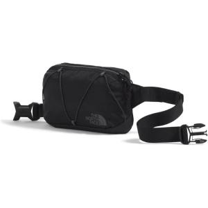The North Face Terra Lumbar Hiking Hip Pack | 1 Liter Storage Belt Bag, Water Repellent Finish, Adjustable Strap, Secure Zip Pockets(TNF Black/Asphalt Grey)