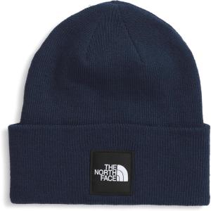 The North Face Unisex-Adult Big Box Beanie | Oversize Box Logo Patch, Deep Fit, Cuffed Design, Sustainable Fabric(Summit Navy)