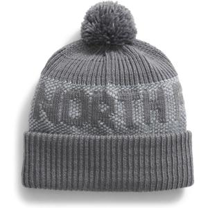 The North Face Unisex-Adult Retro Cabin Beanie(Smoked Pearl/High Rise)