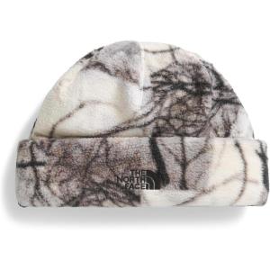 The North Face Unisex-Adult Whimzy Powder Beanie | Oversized Winter Hat for Men & Women, Adjustable Double Layer Cuff(White Dune Image Lift Camo Print)