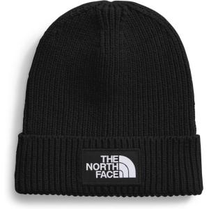 The North Face Unisex-Baby TNF Logo Box Cuffed Beanie(Tnf Black)