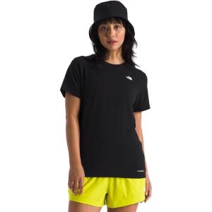 The North Face Womens Adventure Tee | Short-Sleeve Crewneck with Moisture Wicking Fabric, Set-in Sleeves(Tnf Black)