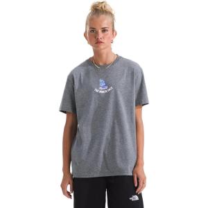 The North Face Womens Evolution Butterfly Short-Sleeve Tee(Tnf Mid Grey Heather)