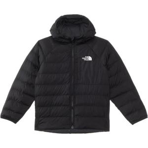 The North Face girls Reversible Perrito Hooded Jacket(Tnf Black)