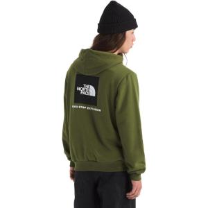 The North Face mens Evolution Box Nse Hoodie(Woodland Green)