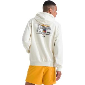The North Face mens Evolution Van Life Hoodie(White Dune)