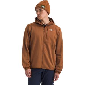 The North Face mens Tnf Performance Fleece Full Zip Hoodie(Burnt Umber)
