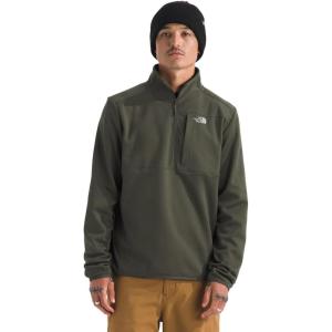 The North Face mens Tnf Performance Fleece Quarter Zip Jacket(New Taupe Green)