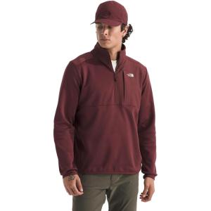 The North Face mens Tnf Performance Fleece Quarter Zip Jacket(Sumac)