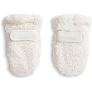 The North Face unisex-baby Bear Mittens(White Dune)