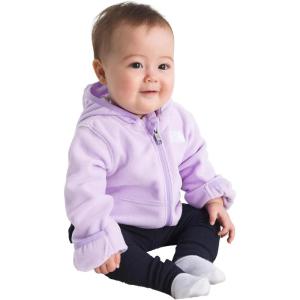 The North Face unisex-baby Glacier Full Zip Hoodie(Lite Lilac)