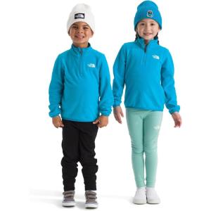 The North Face unisex-baby Glacier Quarter Zip Pullover Jacket(Meridian Blue)