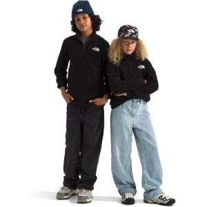 The North Face unisex-child Glacier 1/4 Zip Pullover(Tnf Black)