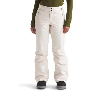 The North Face womens Sally Insulated Snow Pant(White Dune)