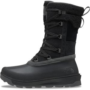 The North Face womens Shellista V Mid Insulated Waterproof Snow Boot(Tnf Black/Asphalt Grey)