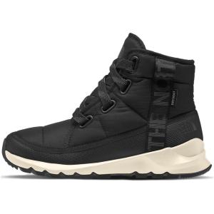 The North Face womens Thermoball Lace Up Luxe Waterproof Boot(Tnf Black/Asphalt Grey)