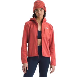 The North Face womens Tnf Performance Fleece Full Zip Hoodie(Mars Dust)