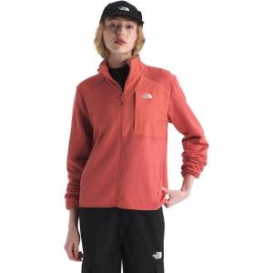 The North Face womens Tnf Performance Fleece Full Zip Jacket(Mars Dust)