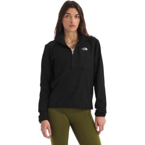 The North Face womens Tnf Performance Fleece Quarter Zip Jacket(Tnf Black)