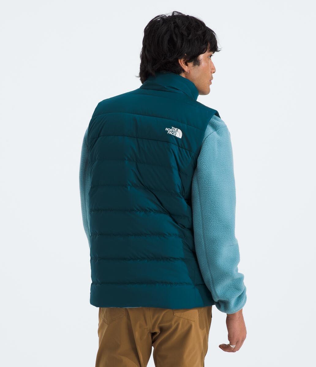 imageTHE NORTH FACE Mens Aconcagua 3 Insulated Vest Wind Resistant Water Repellent 600 Fill Waterfowl Down InsulationMidnight Petrol