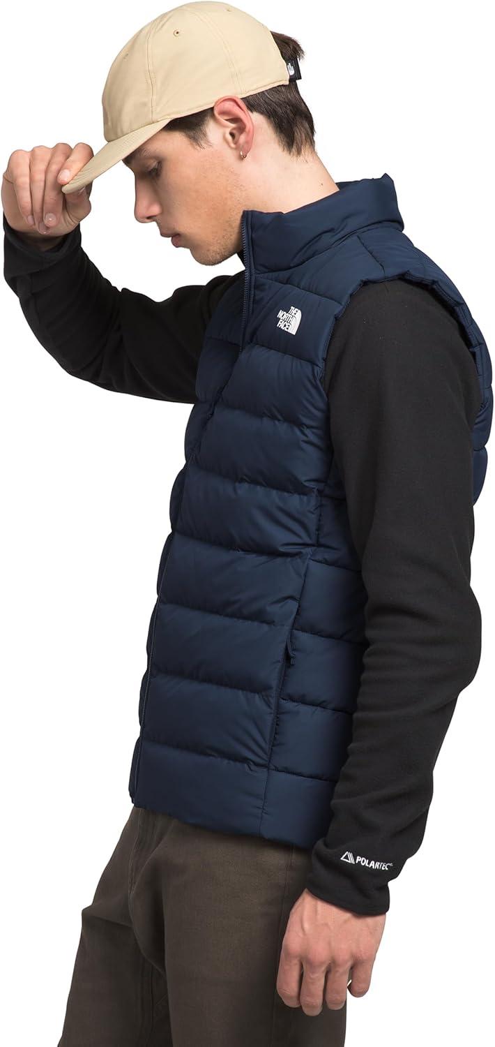 imageTHE NORTH FACE Mens Aconcagua 3 Insulated Vest Wind Resistant Water Repellent 600 Fill Waterfowl Down InsulationSummit Navynpf