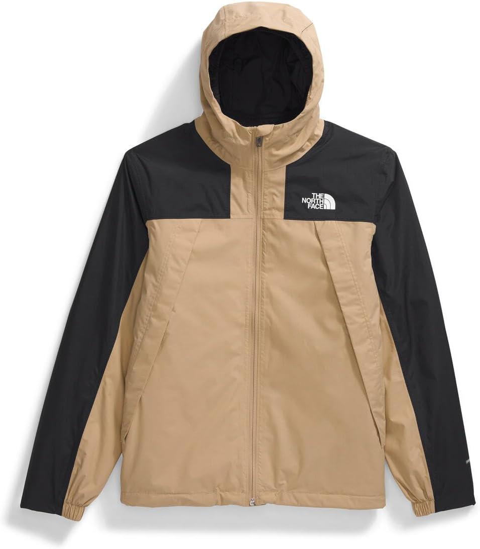imageTHE NORTH FACE Teen Antora Triclimate Jacket Waterproof Shell Inner Fleece Layer Adjustable Hood With Rain Guard TunnelKhaki Stone