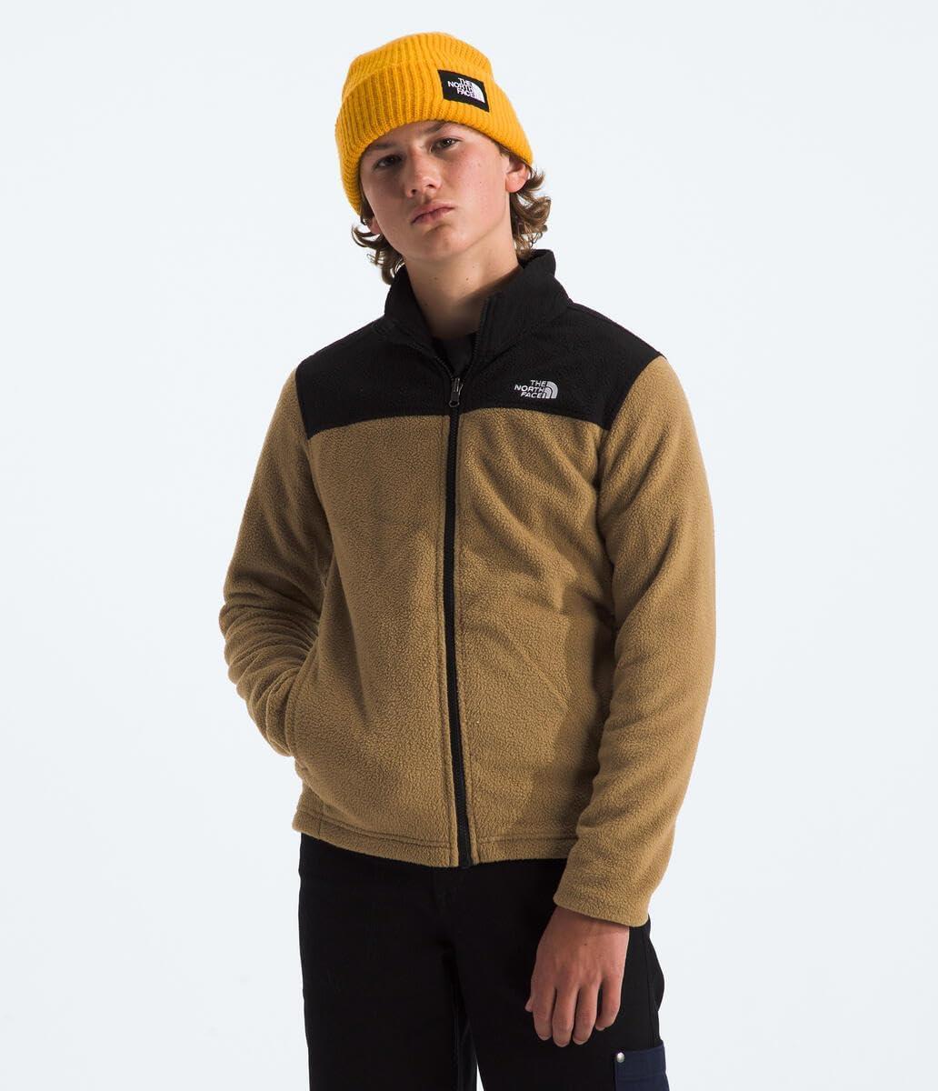 imageTHE NORTH FACE Teen Antora Triclimate Jacket Waterproof Shell Inner Fleece Layer Adjustable Hood With Rain Guard TunnelKhaki Stone