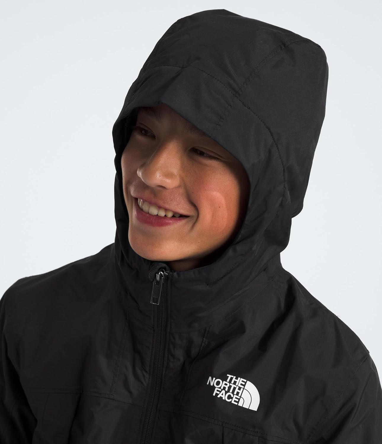 imageTHE NORTH FACE Teen Antora Triclimate Jacket Waterproof Shell Inner Fleece Layer Adjustable Hood With Rain Guard TunnelTnf Black