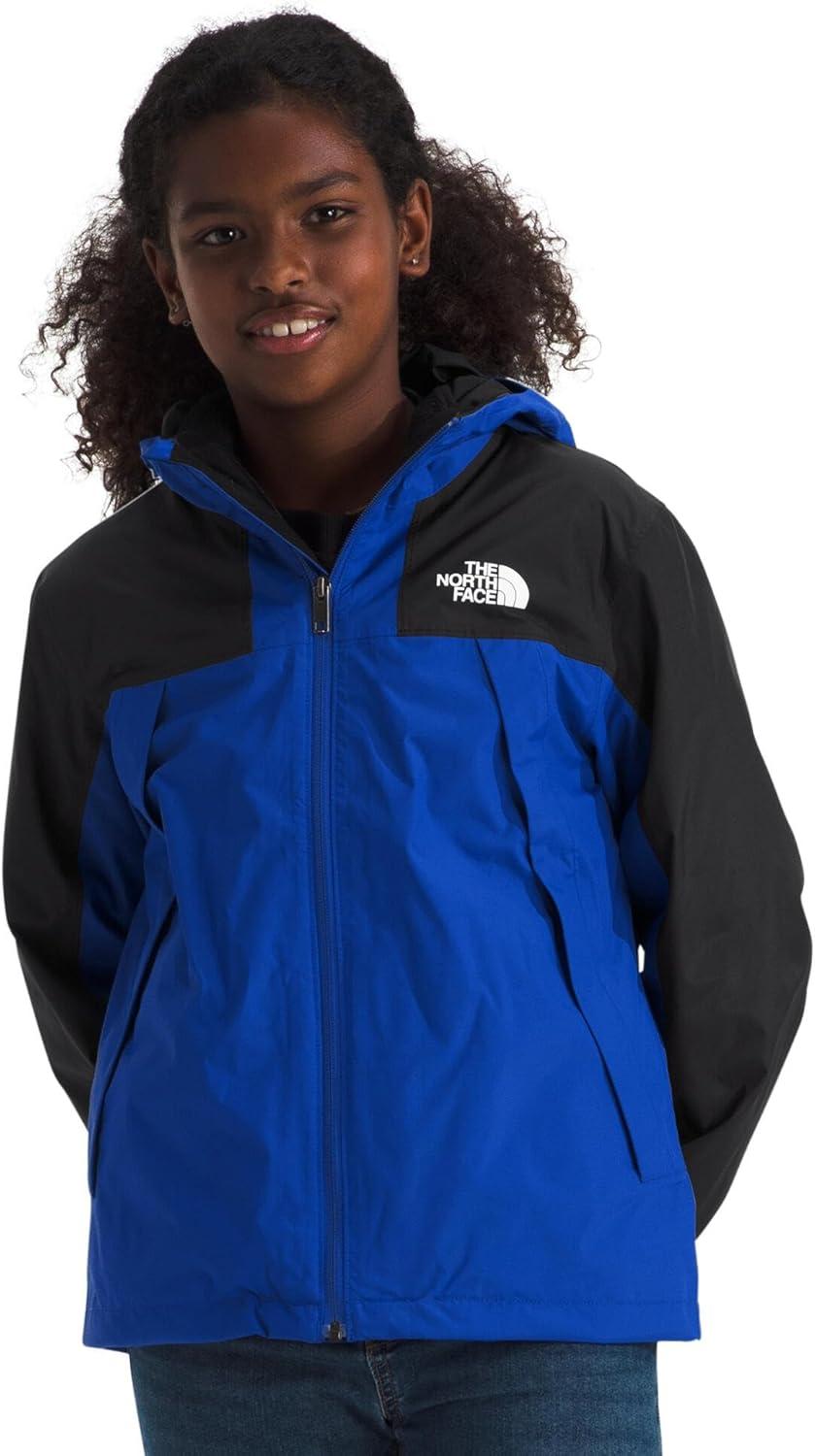 imageTHE NORTH FACE Teen Antora Triclimate Jacket Waterproof Shell Inner Fleece Layer Adjustable Hood With Rain Guard TunnelTnf Blue