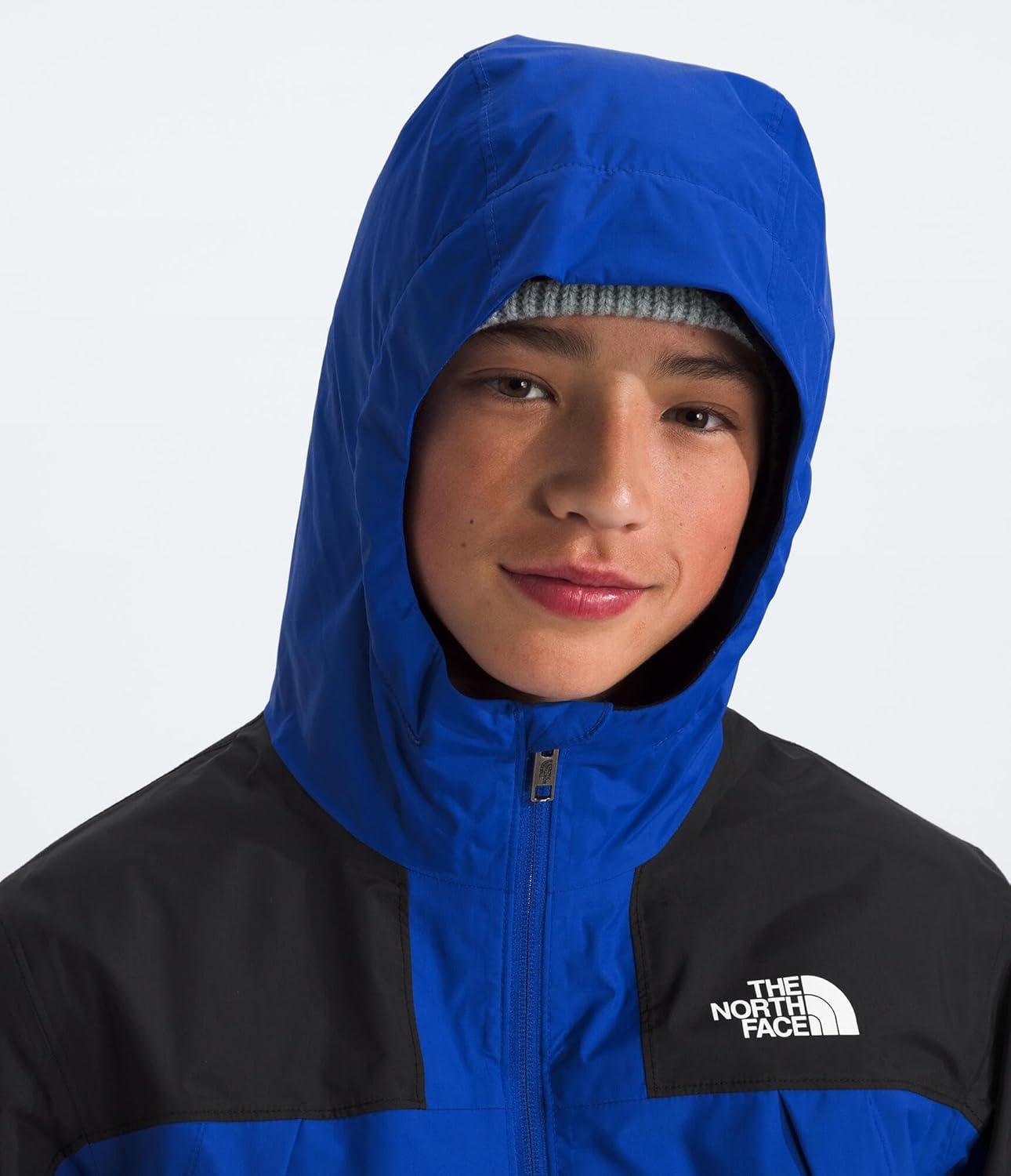 imageTHE NORTH FACE Teen Antora Triclimate Jacket Waterproof Shell Inner Fleece Layer Adjustable Hood With Rain Guard TunnelTnf Blue